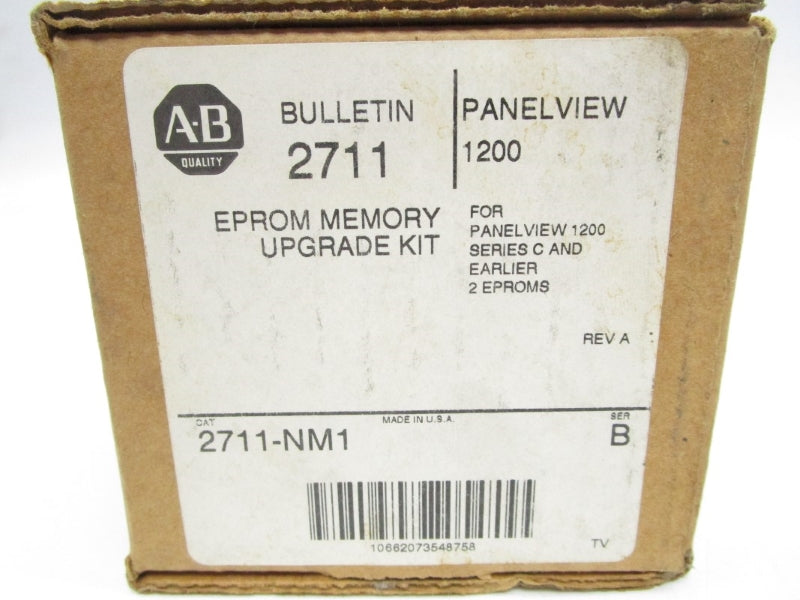 ALLEN BRADLEY 2711-NM1 SER. B (PKG OF 2) (BR/WH) NSMP