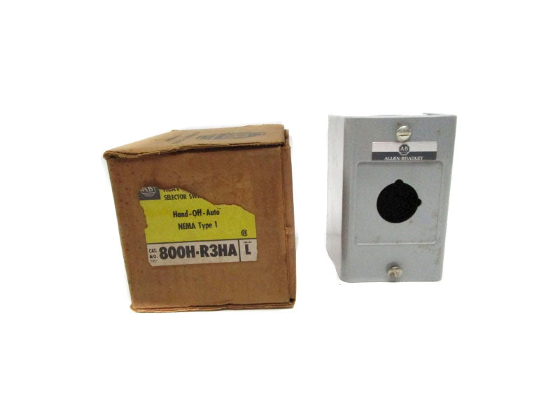 ALLEN BRADLEY 800H-R3HA SER. L (BR/YL) (AS PICTURED) NSMP