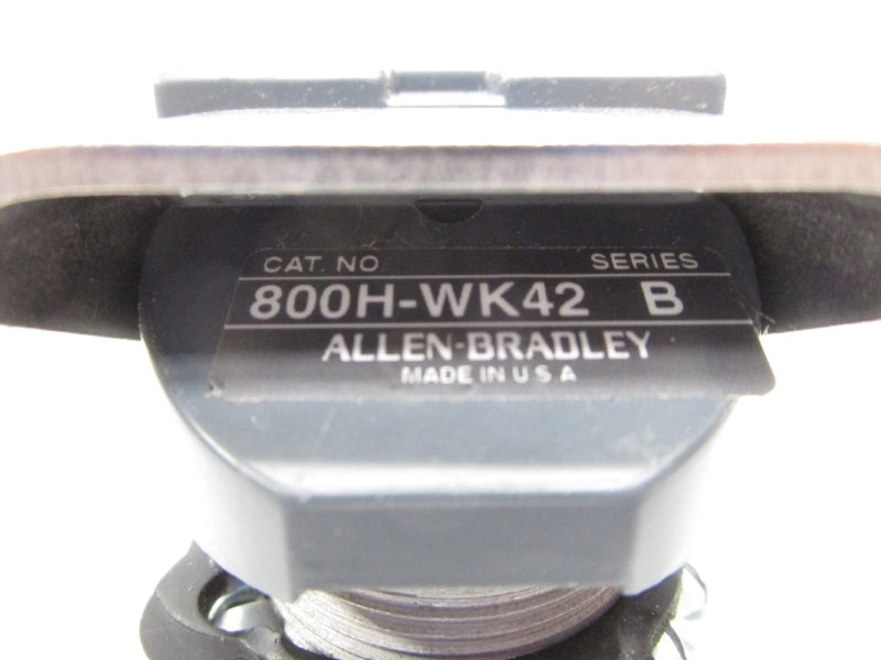 ALLEN BRADLEY 800H-WK42 SER. B UNMP
