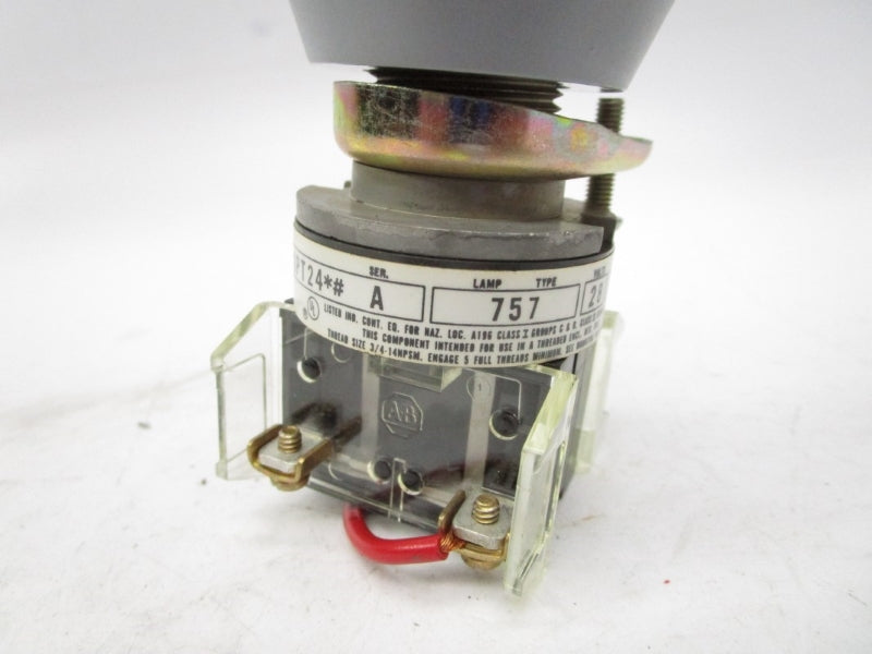 ALLEN BRADLEY 800H-QPT24G SER. A 28V NSNP