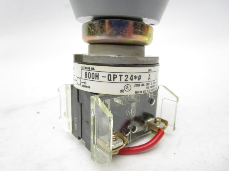 ALLEN BRADLEY 800H-QPT24G SER. A 28V NSNP