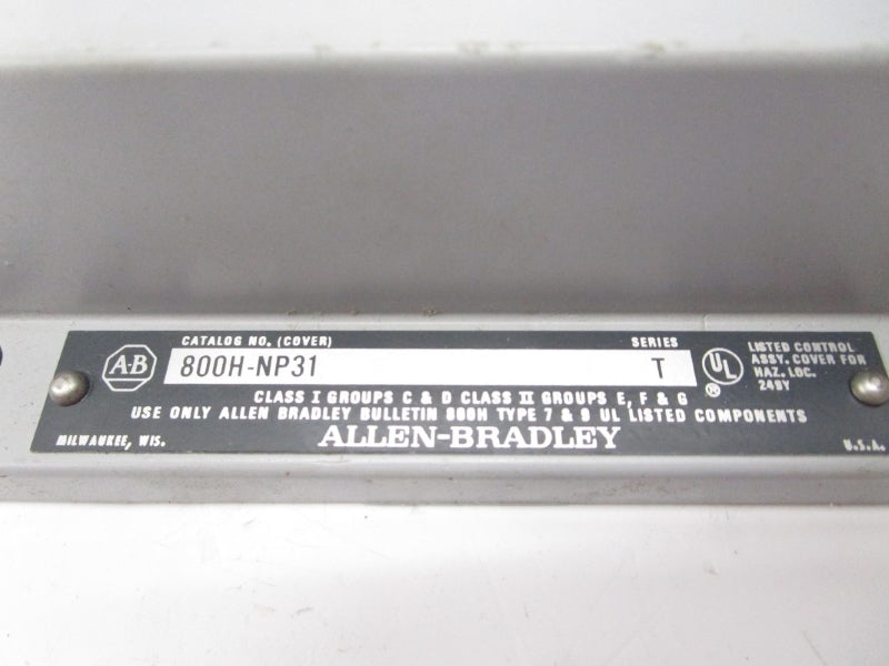 ALLEN BRADLEY 800H-NP31 SER. T NSNP
