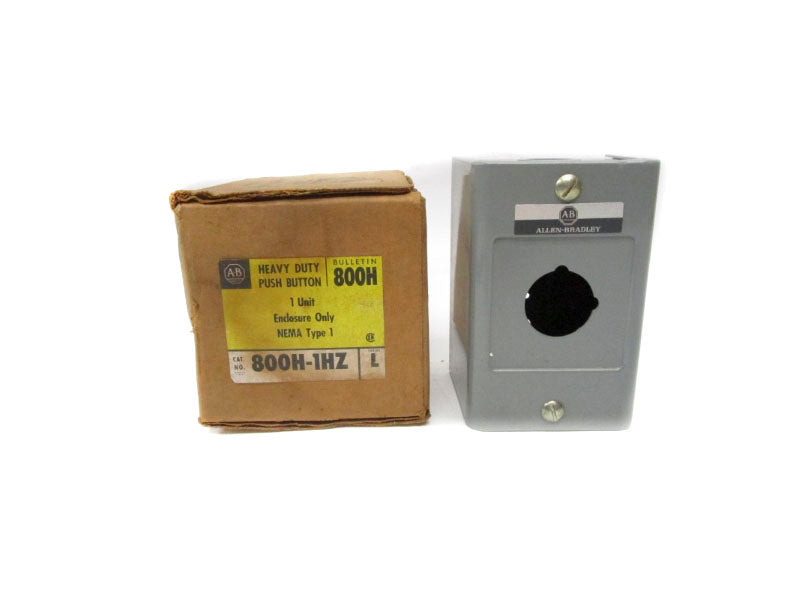 ALLEN BRADLEY 800H-1HZ SER. L (BK/YL) NSMP