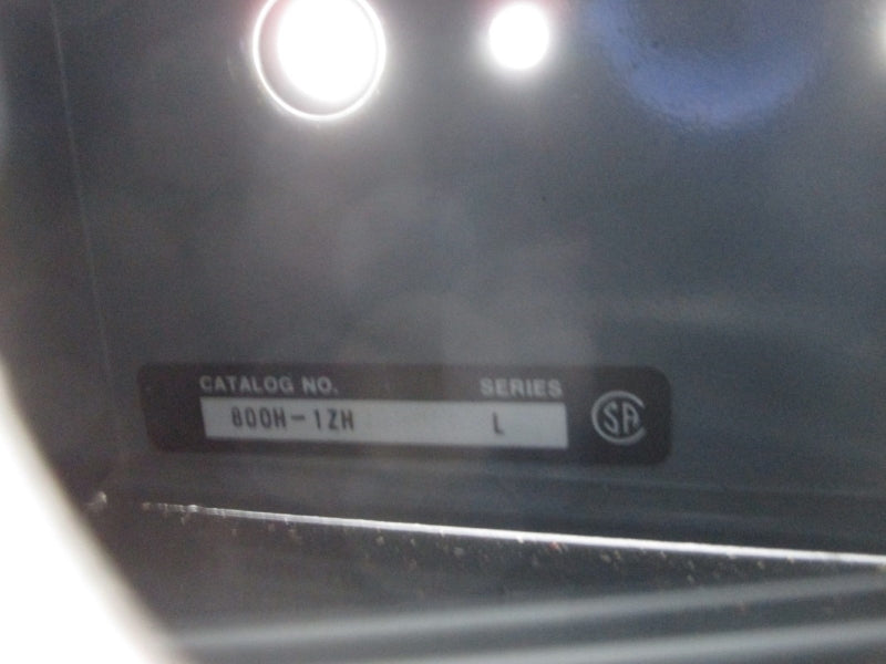 ALLEN BRADLEY 800H-1HZ SER. L (BK/YL) NSMP