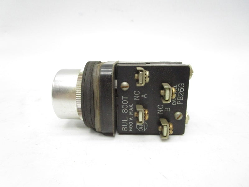 ALLEN BRADLEY 800T-PB26G 600VAC (NO LENS) NSNP