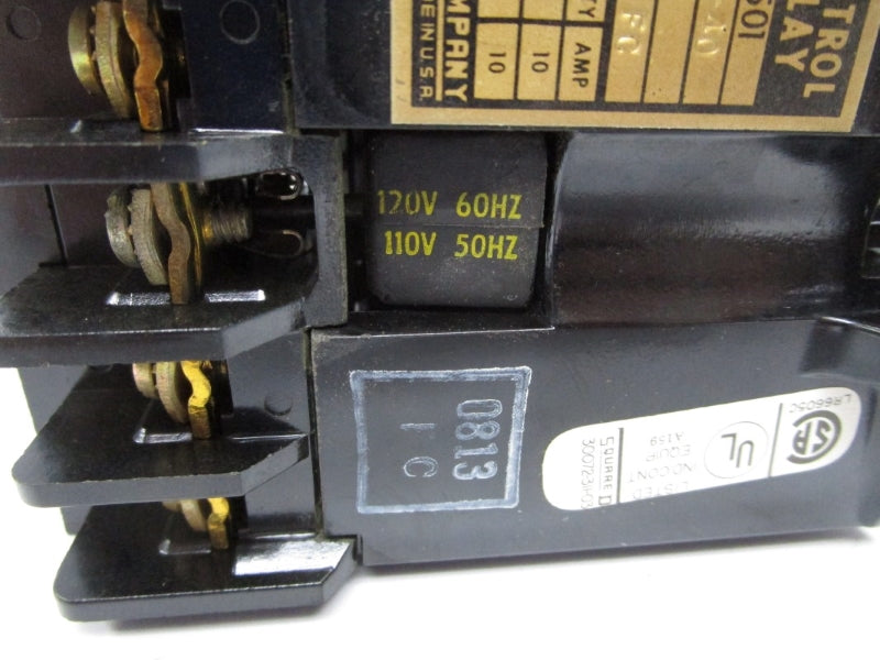 SQUARE D 8501G0-40 SER. D 110-120V 10A NSNP