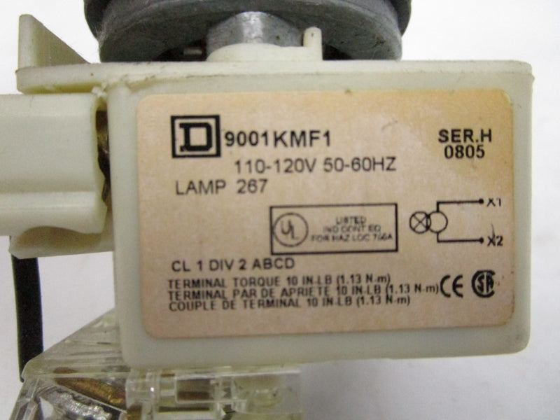 SQUARE D 9001KMF1 SER. H 110-120V UNMP
