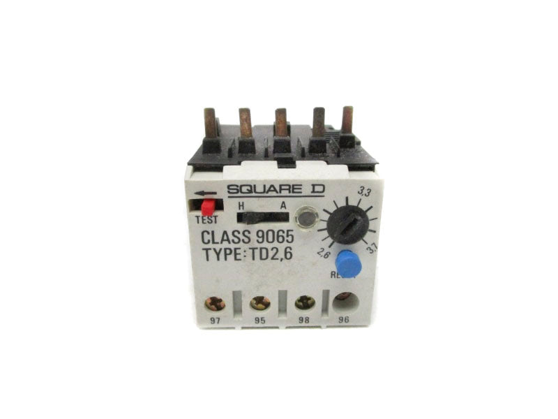 SQUARE D 9065TD2.6 660V 2.6-3.7A UNMP