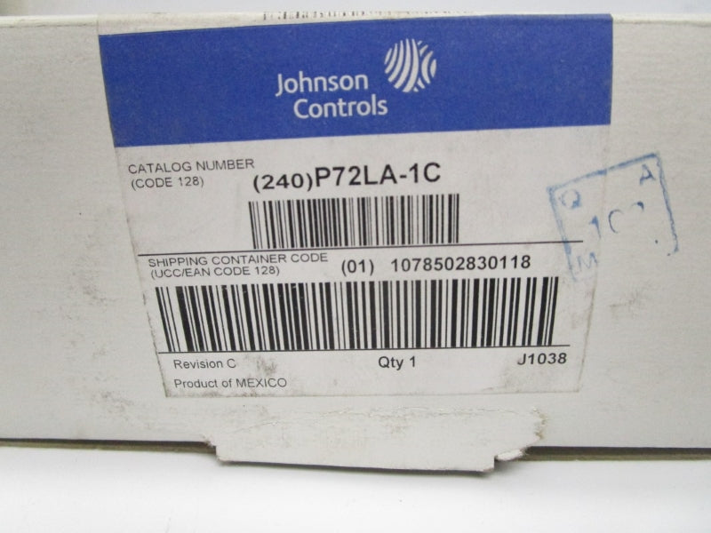 JOHNSON CONTROLS P72LA-1C 500PSI NSMP