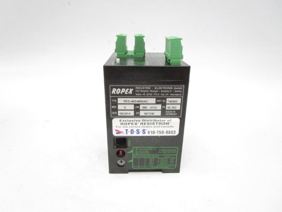ROPEX 740303 RES-403/400VAC 380-415V F/W 00.202 NSMP