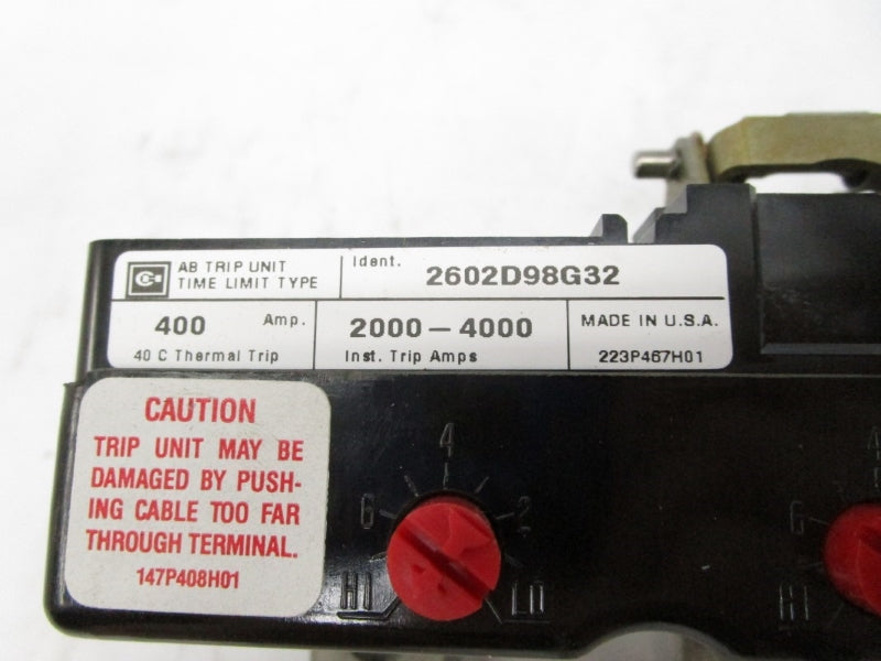 CUTLER HAMMER HLA3400T 400A NSMP