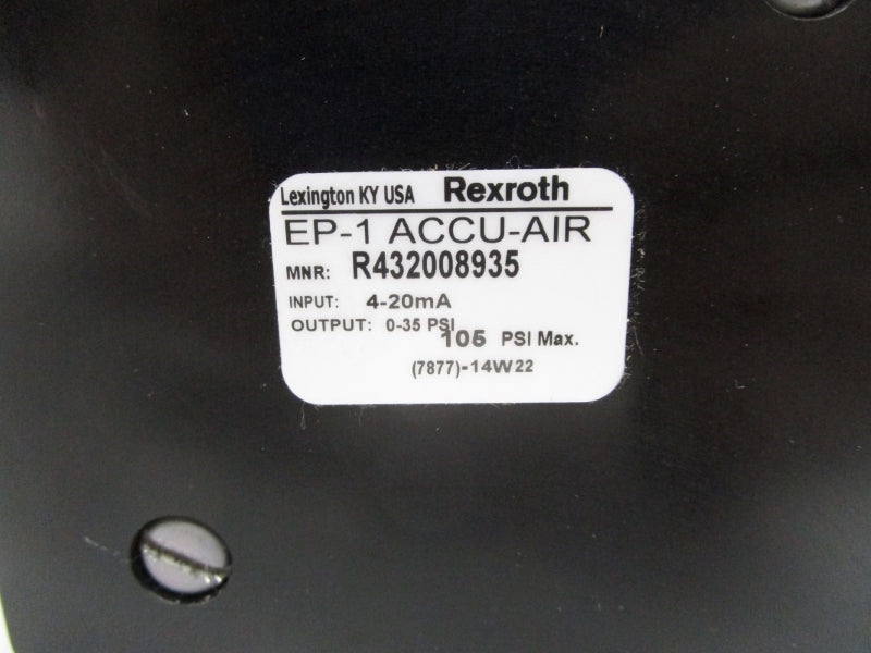 REXROTH R432008935 105PSI NSNP