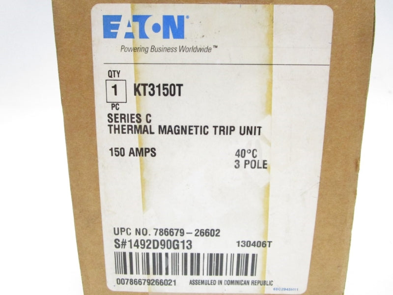 EATON KT3150T SER. C 150A NSMP