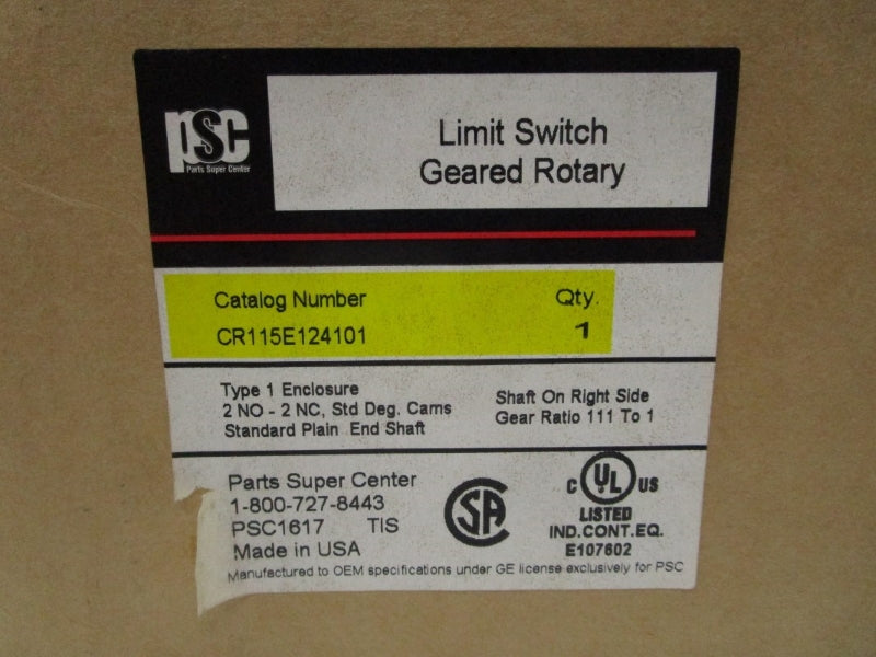 PSC CR115E124101 NSFS
