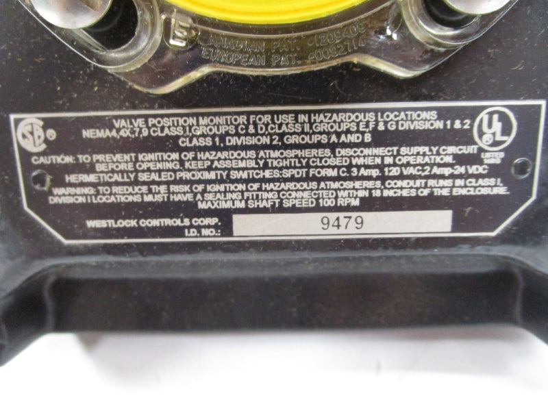 WESTLOCK CONTROLS 9479-BY-V10 9479 NSMP