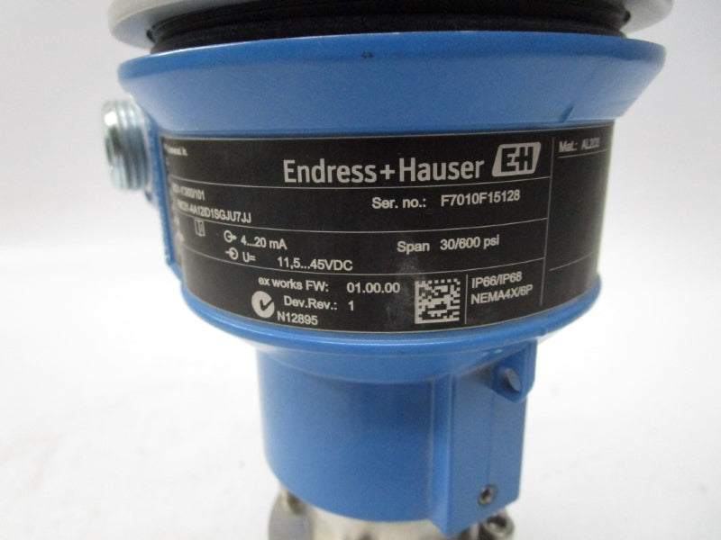 ENDRESS+HAUSER PMC51-1C900/101 11.5-45VDC F/W 01.00.00 NSMP