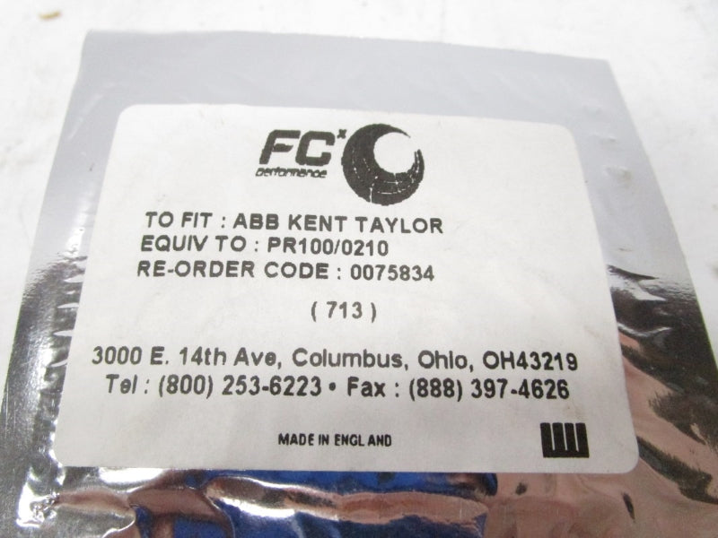 FC ELECTRONICS PR100/0210 0075834 NSMP