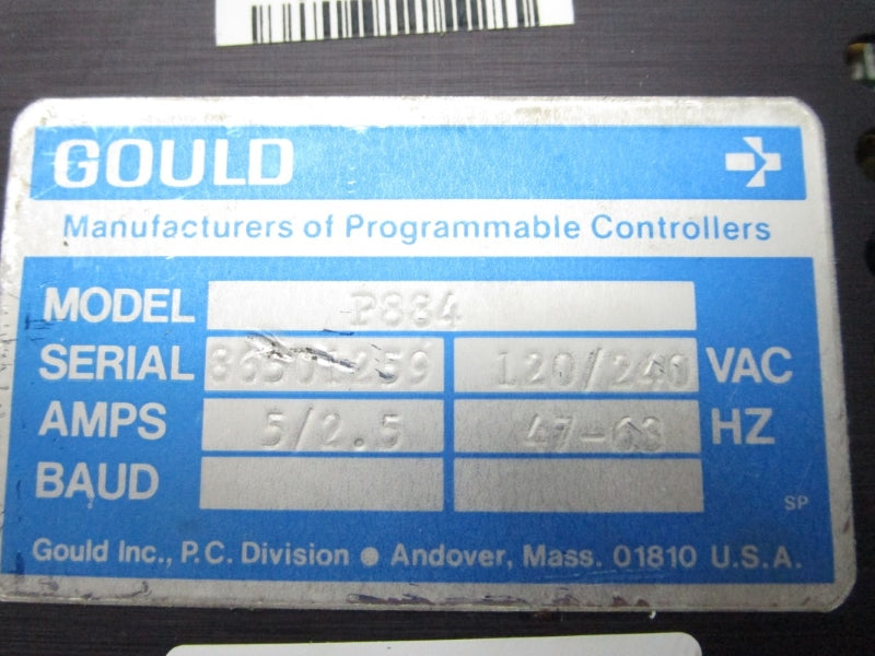 GOULD P884 120-240VAC 5/2.5A UNMP