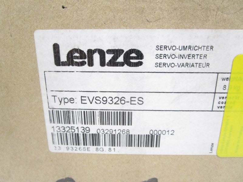 LENZE EVS9326-ES 13325139 0-400V 22.3A NSNP