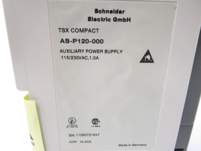 SCHNEIDER  ELECTRIC AS-P120-000 115-230VAC 1.0A NSMP