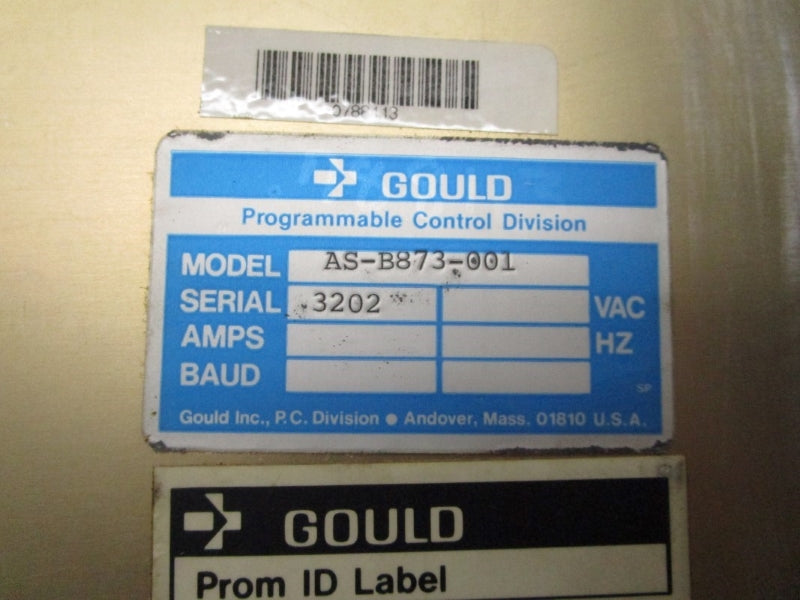 GOULD MODICON  AS-B873-001 1-5V UNMP
