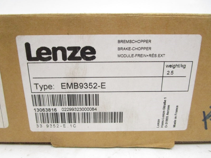 LENZE EMB9352-E 13063816 765V 24A NSMP