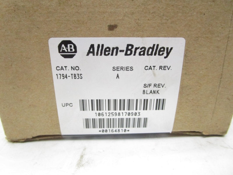 ALLEN BRADLEY 1794-TB3S SER. A DATE: 2007 NSFS