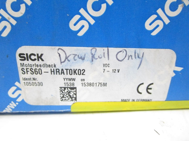 SICK SFS60-HRAT0K02 1050530 7-12V NSMP
