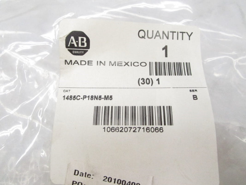 ALLEN BRADLEY 1485C-P18N5-M5 SER. B 300V 5.6A NSMP