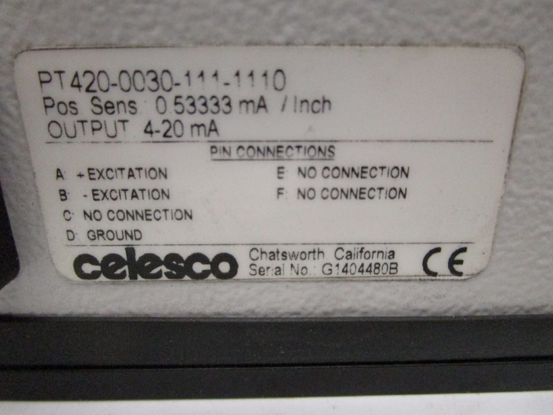CELESCO PT420-0030-111-1110 NSNP