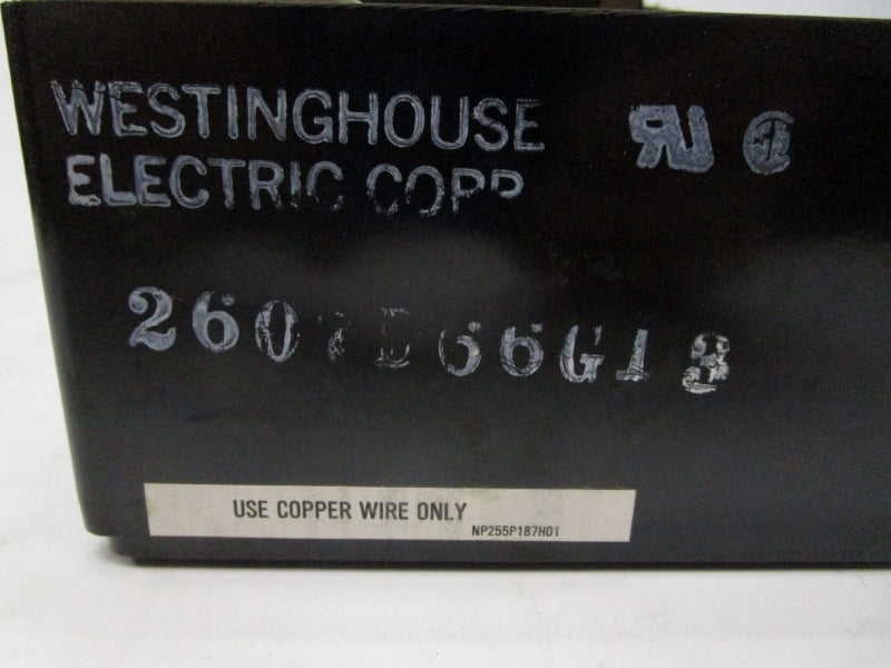 WESTINGHOUSE 2607D66G13 600VAC 60A NSMP
