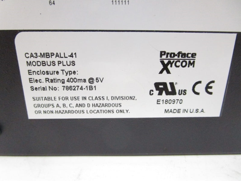 PRO FACE CA3-MBPALL-41 5V NSMP