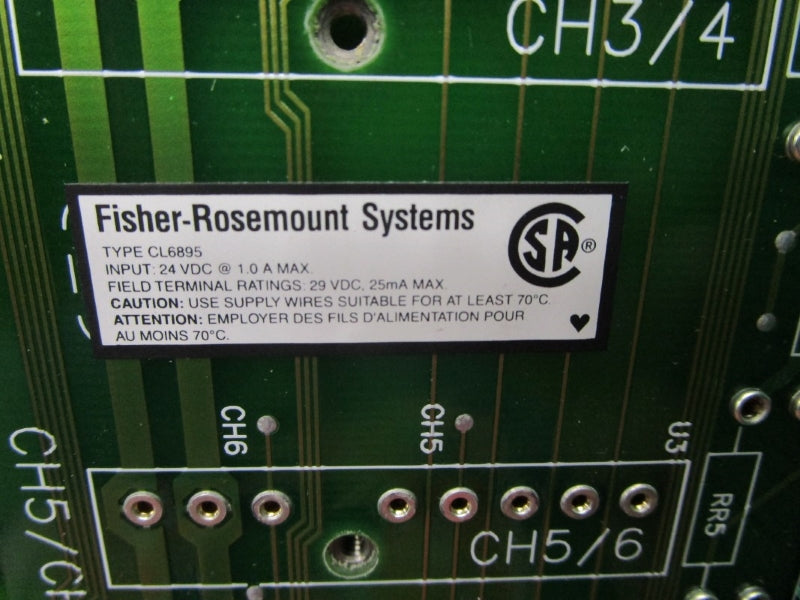 FISHER ROSEMOUNT 12P0247X032 24VDC 1.0A NSMP