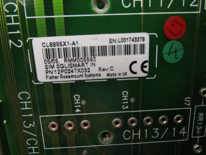 FISHER ROSEMOUNT 12P0247X032 24VDC 1.0A NSMP