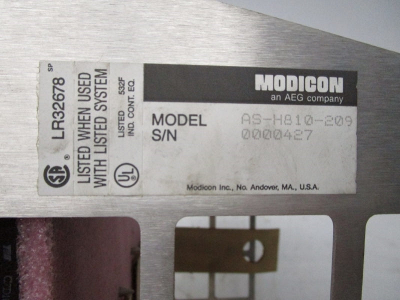 MODICON AS-H810-209 UNMP