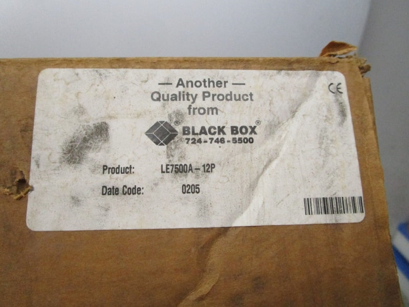 BLACK BOX LE7500A-12P 240VAC 2A NSMP