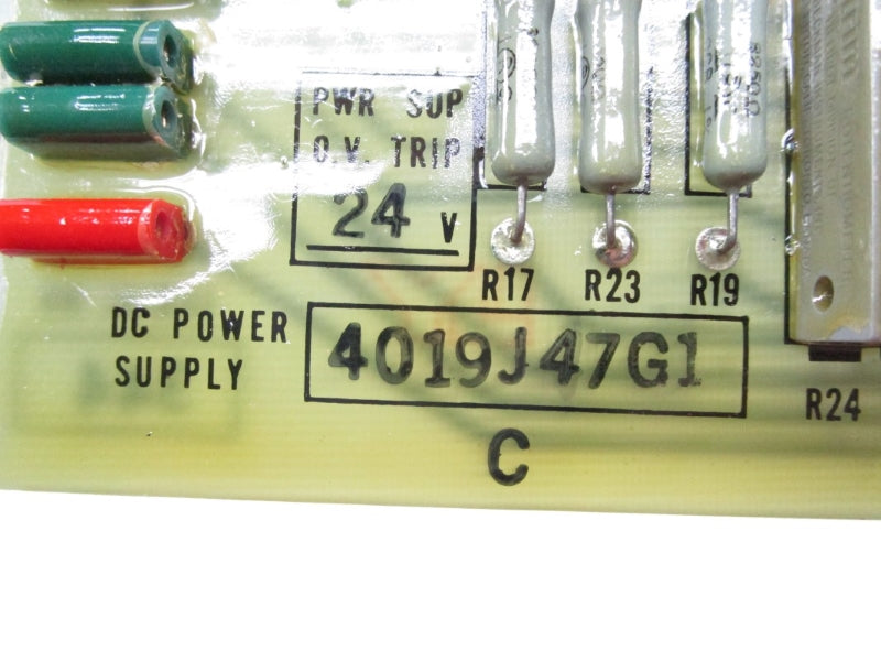 GENERAL ELECTRIC 4019J47G1 24V NSNP