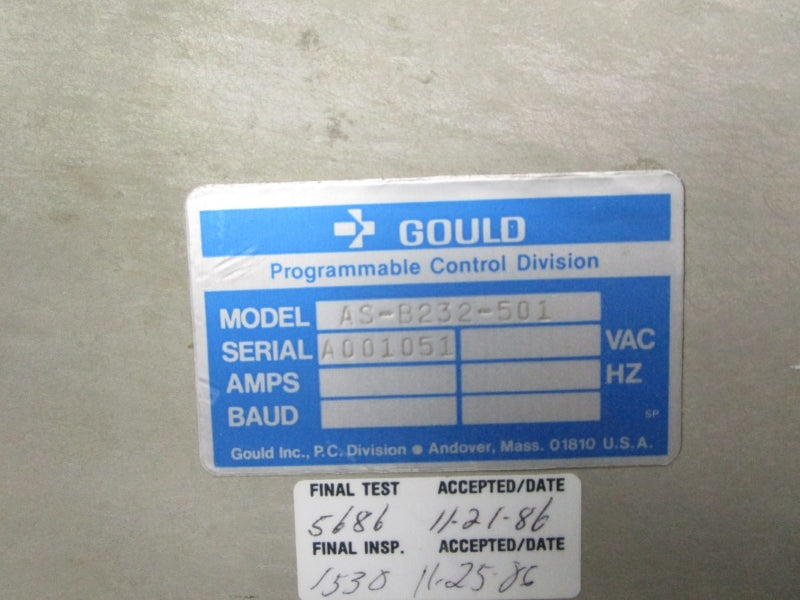GOULD AS-B232-501 UNMP
