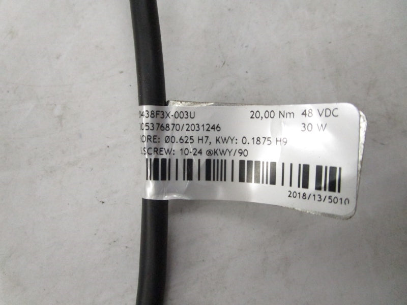 KEB 0438F3X-003U 48VDC UNMP