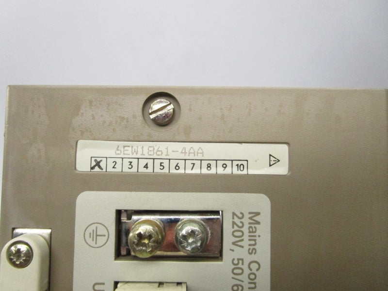 SIEMENS 6EW1861-4AA 220V UNMP