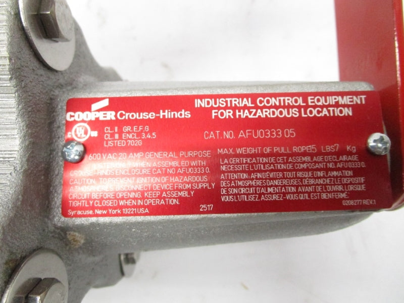 COOPER AFU033305 600VAC 20A NSNP