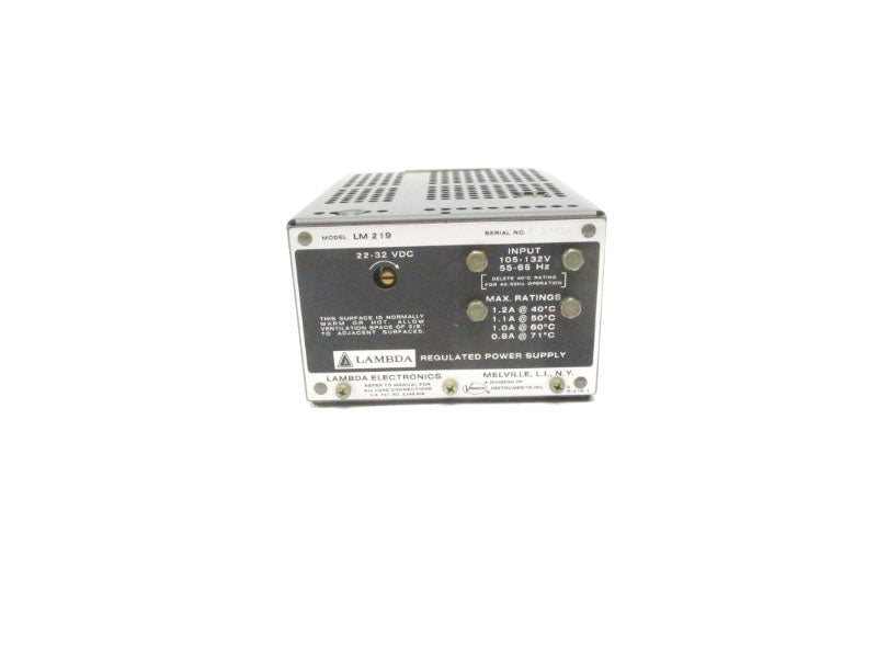 LAMBDA LM219 105-132V 1.2A NSNP