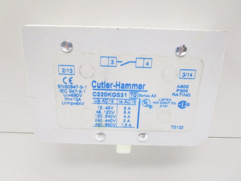 CUTLER HAMMER CN15KN3 SER. A1 110/120V 90A NSNP