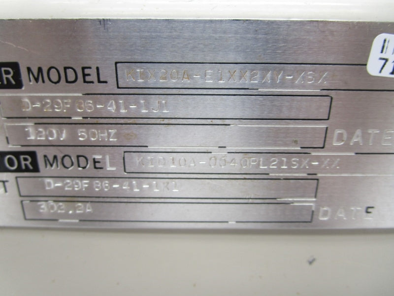 HONEYWELL KIX20A-E1XX2XY-XSX 120V UNMP