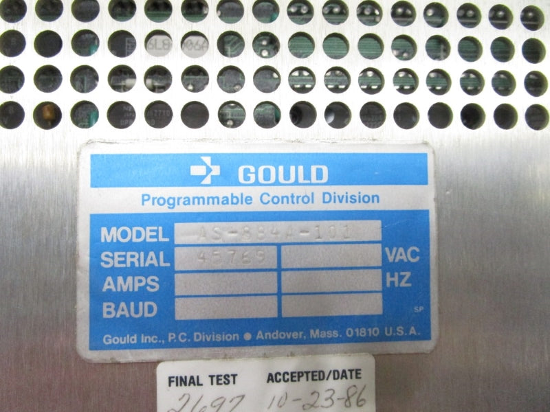 GOULD AS-884A-101 (NO KEY) UNMP