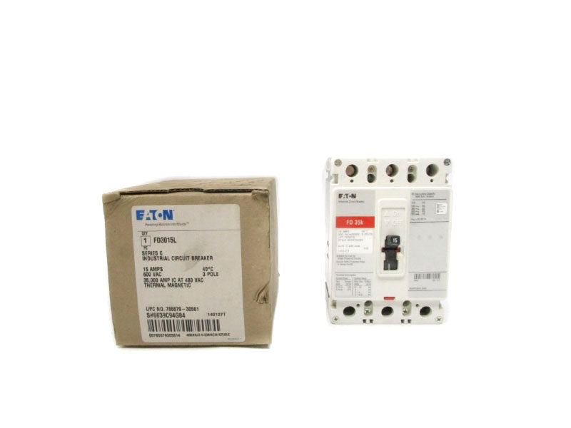 EATON FD3015L SER. C 6639C94G84 600VAC 15A NSMP