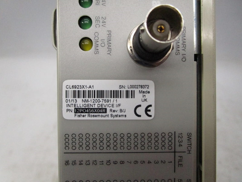 EMERSON CL6923X1-A1 12PO456X04R 21-29VDC NSMP