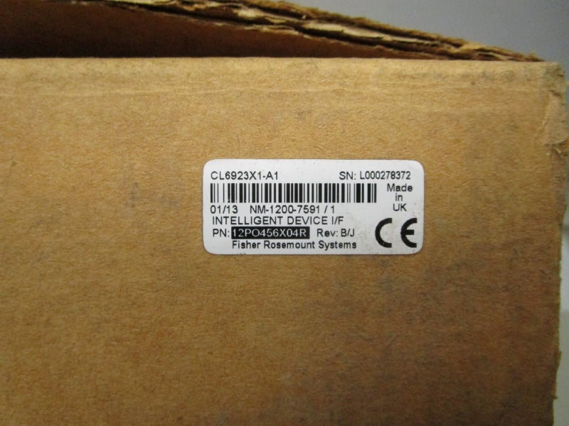 EMERSON CL6923X1-A1 12PO456X04R 21-29VDC NSMP