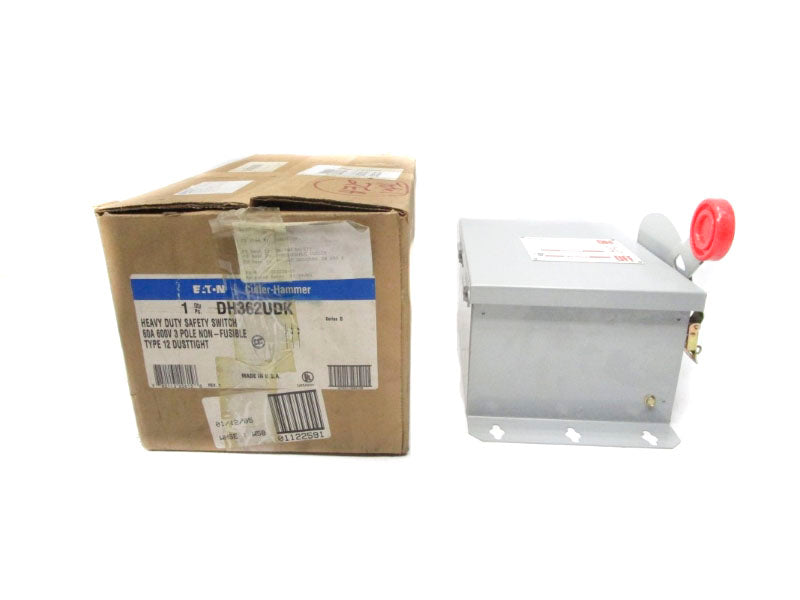 CUTLER HAMMER DH362UDK SER. D 600VAC 60A NSMP