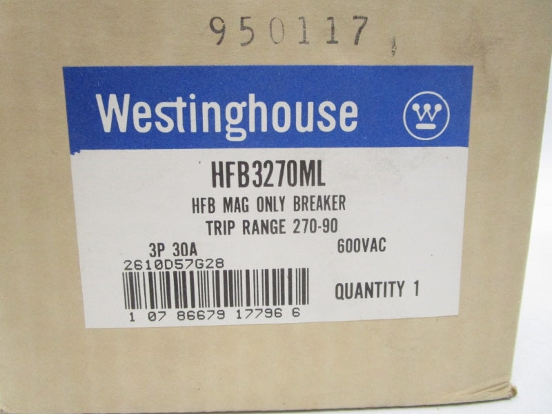 WESTINGHOUSE HFB3270ML 600VAC 30A NSMP